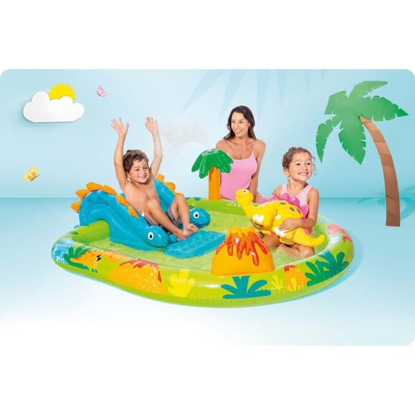 Puhallettava leikkikenttä Dinosaur Intex 57166