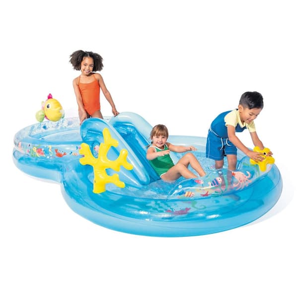 Ilmatäytteinen leikkipaikka Underwater World Intex 56143