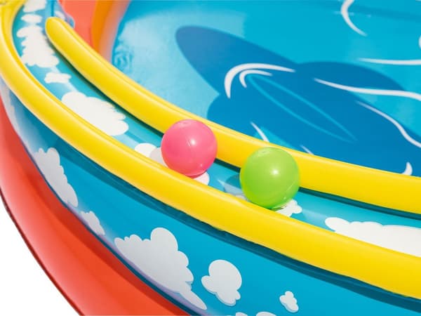 Uppblåsbar lekplats Lava Lagoon 265 x 265 x 104 cm Bestway 53069