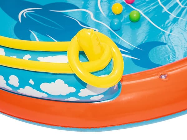 Uppblåsbar lekplats Lava Lagoon 265 x 265 x 104 cm Bestway 53069