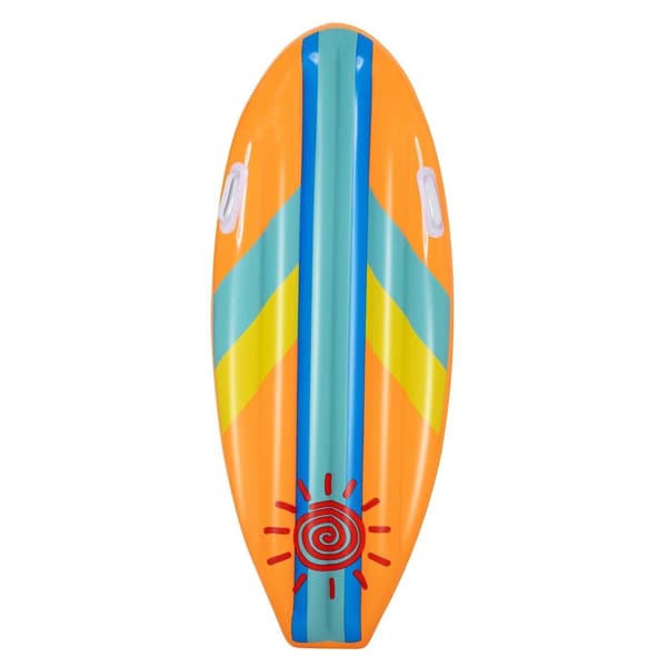 Uppblåsbar simbräda 114 x 46 cm Bestway 42046 orange