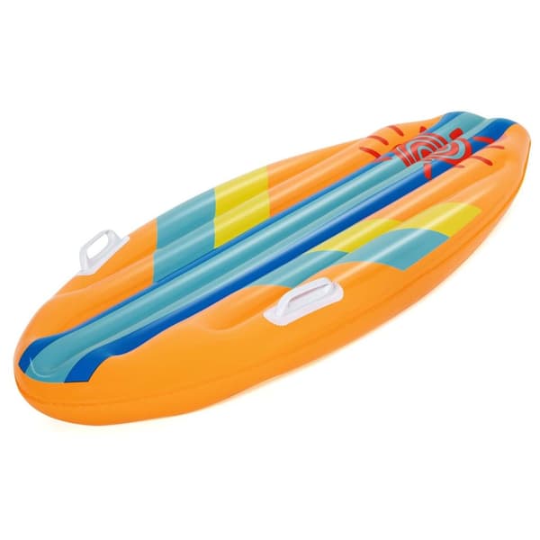 Uppblåsbar simbräda 114 x 46 cm Bestway 42046 orange