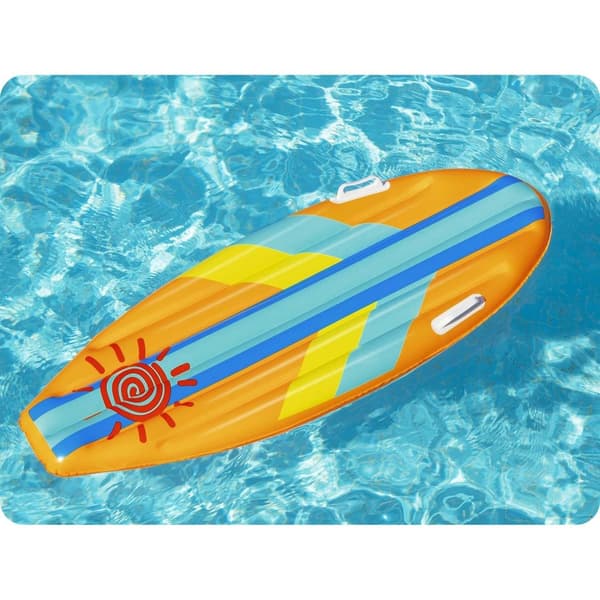 Uppblåsbar simbräda 114 x 46 cm Bestway 42046 orange