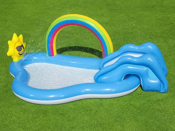 Oppustelig Legeplads Rainbow Bestway 53092
