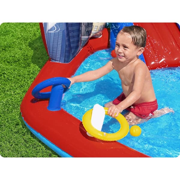 Oppustelig legeplads Spider-Man 211 x 206 x 127 cm Bestway 98793
