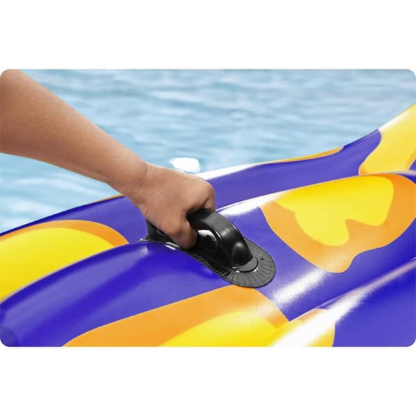 Oppustelig salamander madras 191 x 119 cm Bestway 41502