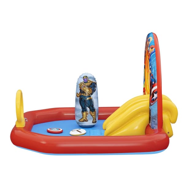 Uppblåsbar lekplats Avengers 211 x 198 x 125 cm Bestway 98800