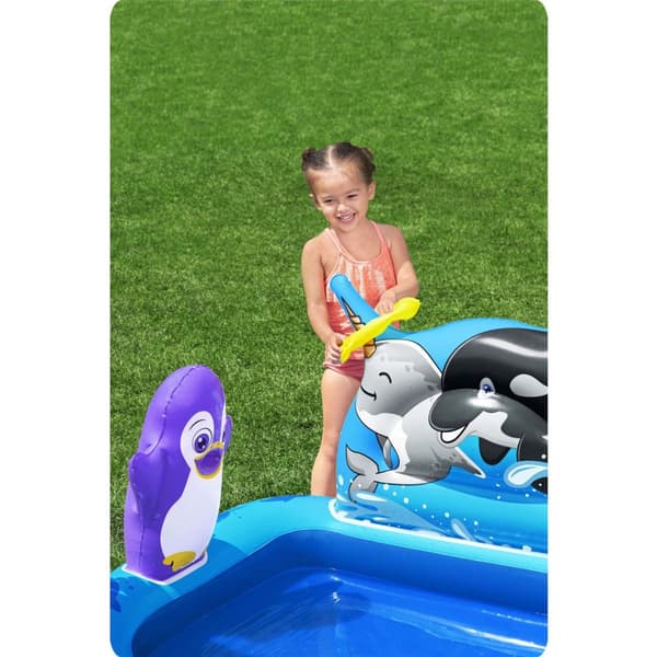 Ilmatäytteinen leikkipaikka Polar Pals 134 x 131 x 73 cm Bestway 53156
