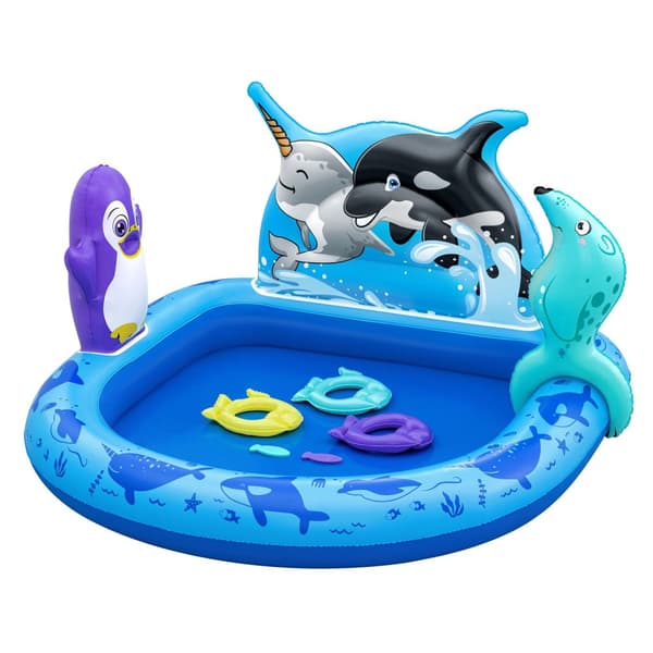 Ilmatäytteinen leikkipaikka Polar Pals 134 x 131 x 73 cm Bestway 53156