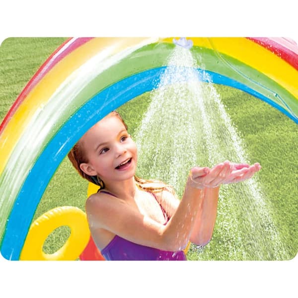 Ilmatäytteinen leikkipaikka Rainbow 297 x 193 x 135 cm INTEX 57453
