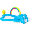 Miniatyrbild 1 av 4: Lekplats med plaskdamm - BESTWAY - Rainbow 'n Shine - 257 x 145 x 91 cm