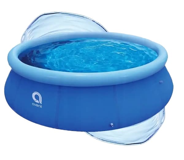 Avenli Garden Pool, Stor størrelse 300x76cm, Holdbart design,Blå