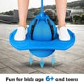 Miniatyrbillede 5 af 11: OBOSOE Fitness hoppebold med håndtag frø hoppe træningsudstyr hjælpe høj balance platform hoppebold udendørs sportslegetøj