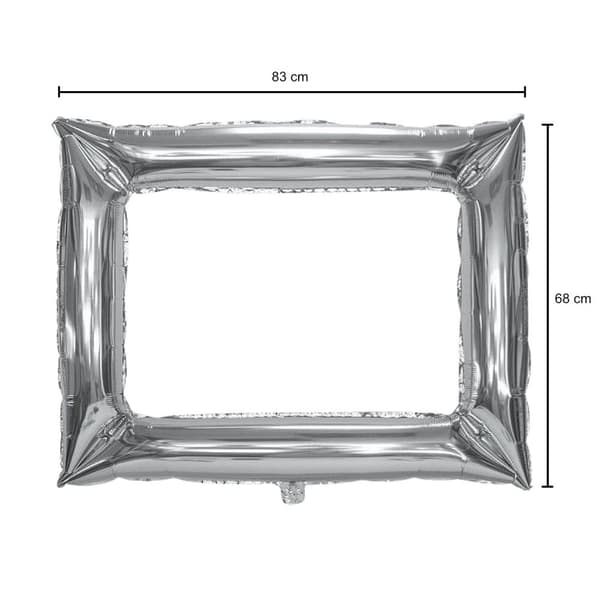 Uppblåsbar Fotoram Silver - Förhöj Dina Minnen med Stil