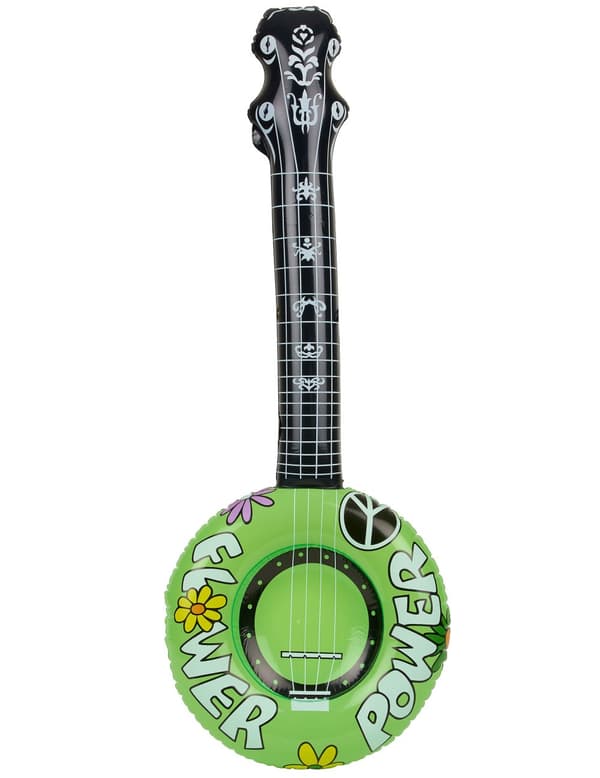 Hippy oppblåsbar banjo