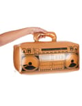 Miniatyrbilde 2 av 2: Voksen gull oppblåsbar radio.Size-One size