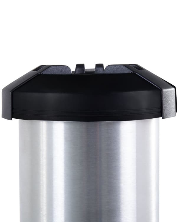 Uteplatsvärmare Svart metall 64H cm Fristående 800W