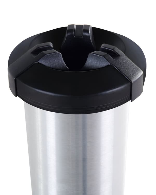 Uteplatsvärmare Svart metall 64H cm Fristående 800W