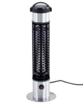 Pikkukuva 4 / 7: Terassilämmitin alumiini seisova 800W hopea 64 cm VEZUVIO