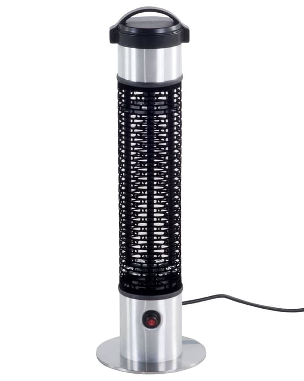 Terassilämmitin alumiini seisova 800W hopea 64 cm VEZUVIO