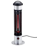 Pikkukuva 1 / 7: Terassilämmitin alumiini seisova 800W hopea 64 cm VEZUVIO