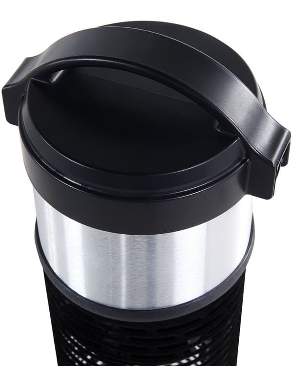 Terrassevarmer Sort Metal 64 cm Fritstående 800W