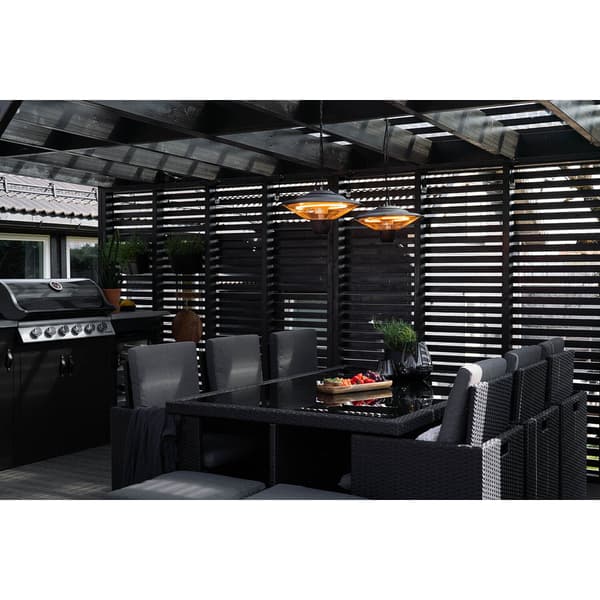 Namron Nedhengt Terrassevarmer 1500W 42cm