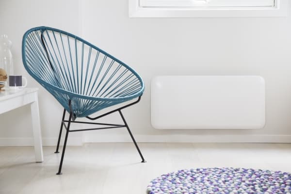 Mill IB900DN, Oljefri radiator, Aluminium, Innendørs, Vegg, Hvit, Stål