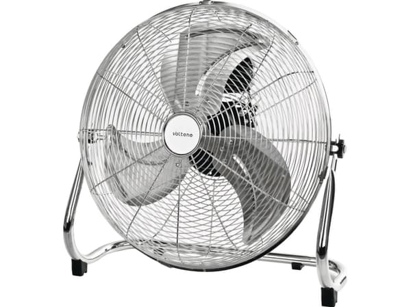 VOLTENO GULVVIFTE SIRKULATOR KROM 100W / 45cm