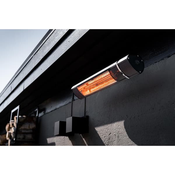 Namron Terrassevarmer Low Glare m/Fjernkontroll 2000W Sort