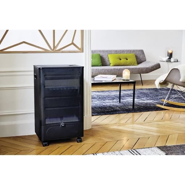 Favex rekommenderas av Butagaz - Praha - 4200 Watt - Butangas extravärmare - Infrablå - Säker system - 3 krafter