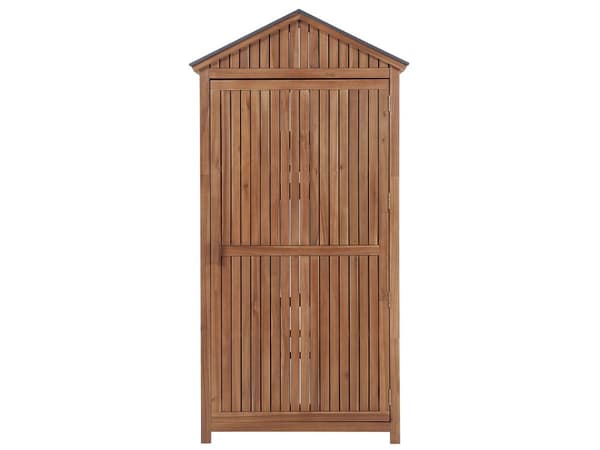 Trädgårdsskåp med Hyllor Akaciaträ 200 x 100 cm Utomhus