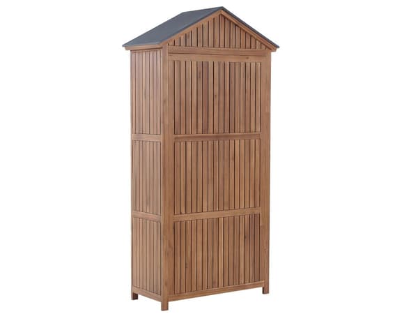 Trädgårdsskåp med Hyllor Akaciaträ 200 x 100 cm Utomhus