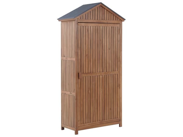 Trädgårdsskåp med Hyllor Akaciaträ 200 x 100 cm Utomhus