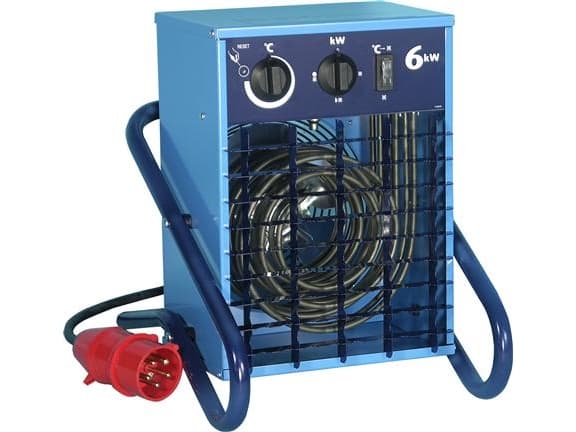 EL-BJØRN VF3, 3 kW, 3x400 V, IP44, 2 m:n kaapelilla ja CEE-pistokkeella.Mitat KxSxK 370x310x360 mm.