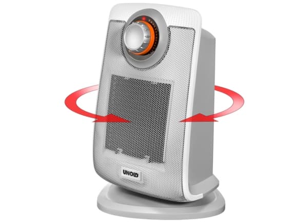Unold 86440, Sähkökäyttöinen lämpötuuletin, Keraaminen, 75°, 1,8 m, IP21, Lattia