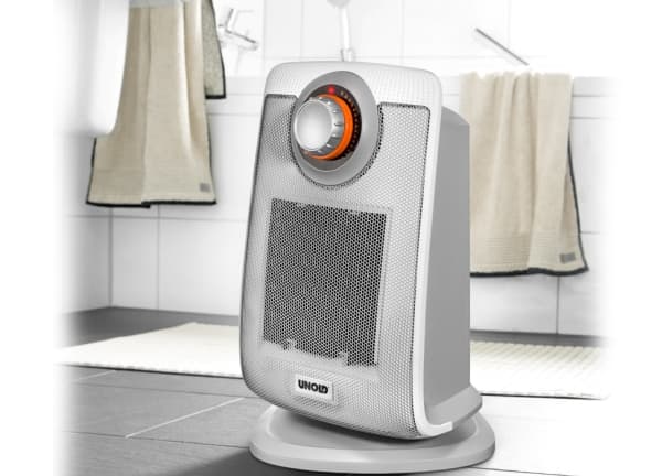 Unold 86440, Sähkökäyttöinen lämpötuuletin, Keraaminen, 75°, 1,8 m, IP21, Lattia