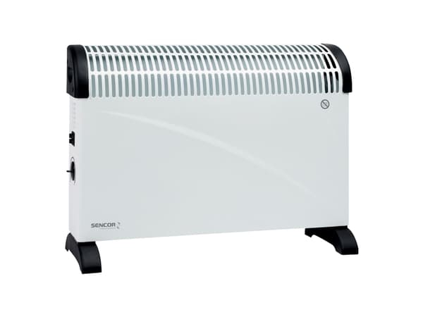 Sencor SCF 2003, Jäähdytin, Lattia, Valkoinen, 2000 W, 750 W Valkoinen