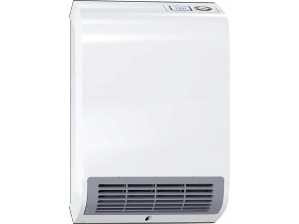AEG VH 213, Sähkökäyttöinen lämpötuuletin, IP24, Sisätila, Seinä, Valkoinen, Muovi