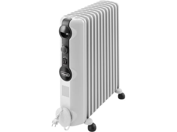 De'Longhi RadiaS TRRS 1225 - Oljeradiator - mobil - hvit