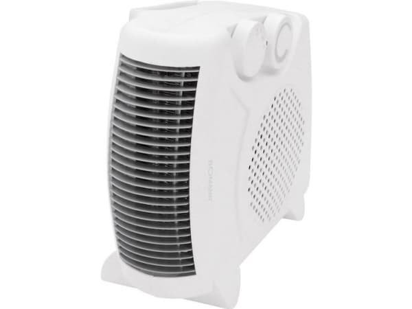 Bomann HL 1095 CB, Sähkökäyttöinen lämpötuuletin, Lattia, Valkoinen, 2000 W, 1000 W, 220 - 240 V