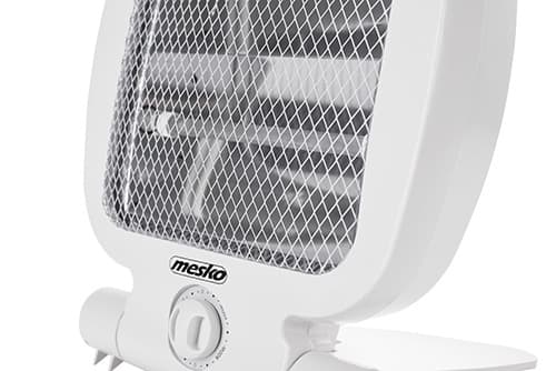 Mesko Home MS 7710, Kvartsilämmitin, Kvartsilasi, Sisätila, Lattia, Valkoinen, Rotaatio