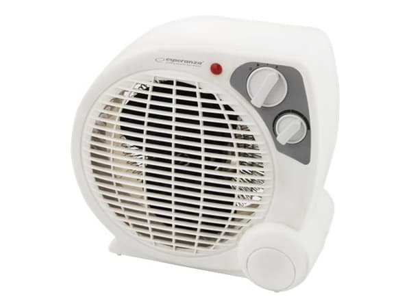 Esperanza EHH002, Sisätila, Harmaa, Valkoinen, 2000 W, 1000 W, Sähkö Harmaa, Valkoinen