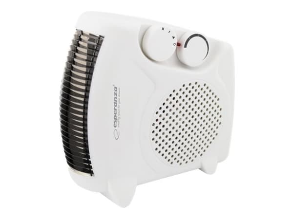 Esperanza EHH004, Sisätila, Musta, Valkoinen, Rotaatio, 2000 W, 1000 W, Sähkö musta, Valkoinen