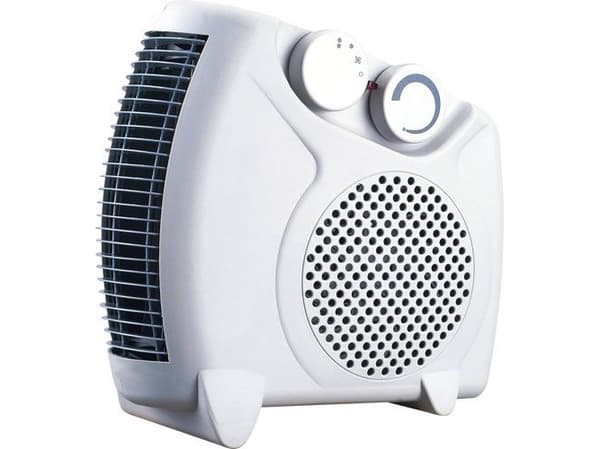 Noveen FH06, Viftedrevet elektrisk romvarmer, Innendørs, Gulv, Hvit, Rotasjon, 2000 W