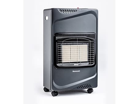 Ravanson LD-168N, 4100 W, Gass, Sort, Innendørs, Butan/propan, Gulv