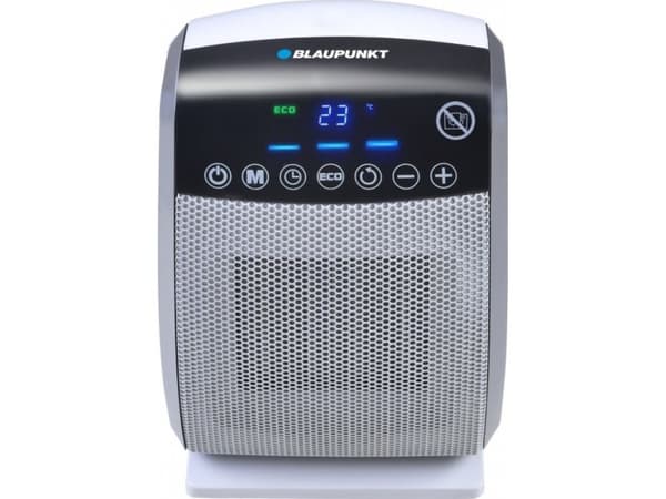 Blaupunkt FHD501, Sähkökäyttöinen lämpötuuletin, Keraaminen, Sisätila, Lattia, Valkoinen, Painikkeet