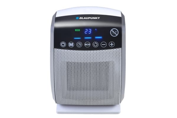 Blaupunkt FHD501, Sähkökäyttöinen lämpötuuletin, Keraaminen, Sisätila, Lattia, Valkoinen, Painikkeet