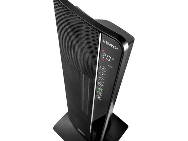 De’Longhi TCH8993ER.BC, Viftedrevet elektrisk romvarmer, Innendørs, Gulv, Sort, 2400 W, 1200 W