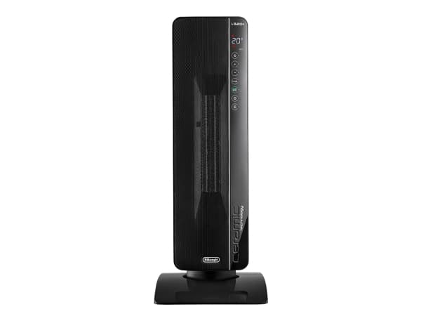 De’Longhi TCH8993ER.BC, Viftedrevet elektrisk romvarmer, Innendørs, Gulv, Sort, 2400 W, 1200 W